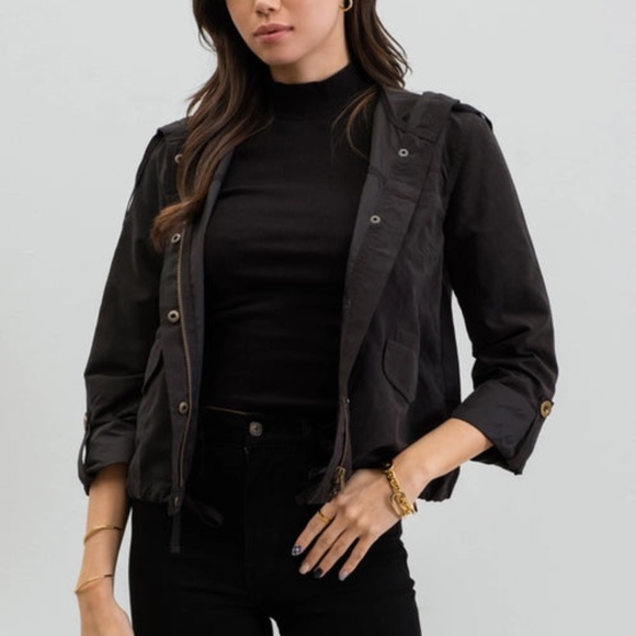 EUC Forever 21 Lightweight Navy Jacket - Picture 1 of 5